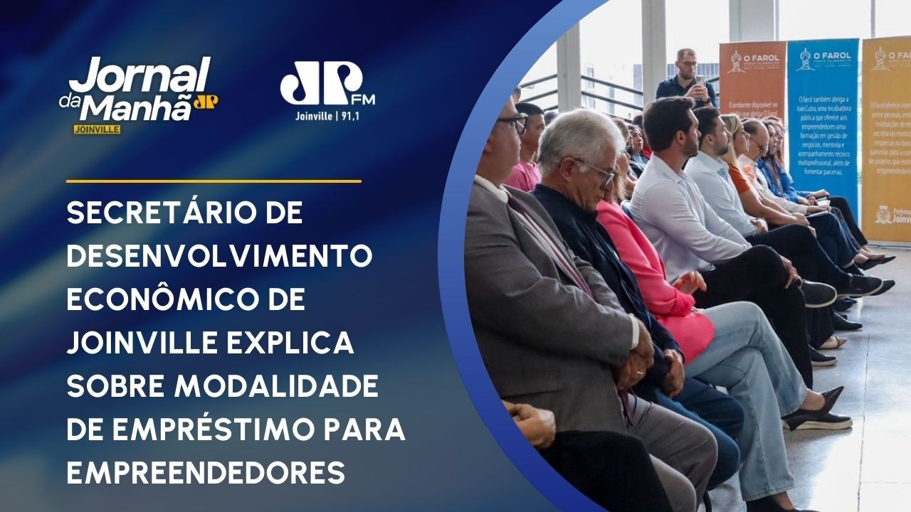 Secretário de Desenvolvimento Econômico de Joinville explica sobre modalidade de empréstimo