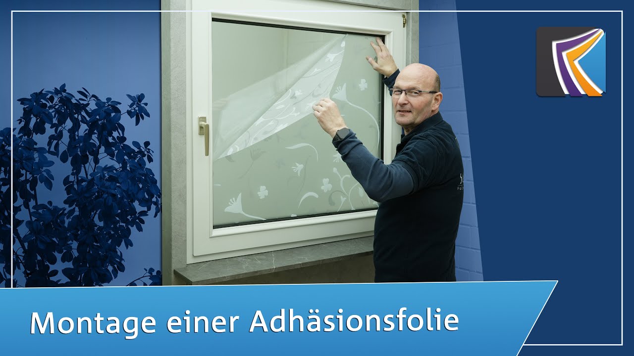 Kleberlose Adhäsionsfolie anbringen vom Profi erklärt ✅ So einfach geht es!