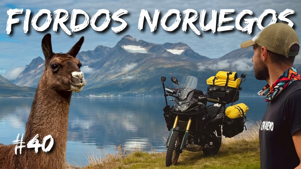 De CABO NORTE a LOFOTEN: Fiordos Noruegos en Moto 🇳🇴 S1/E40 VUELTA AL MUNDO EN MOTO