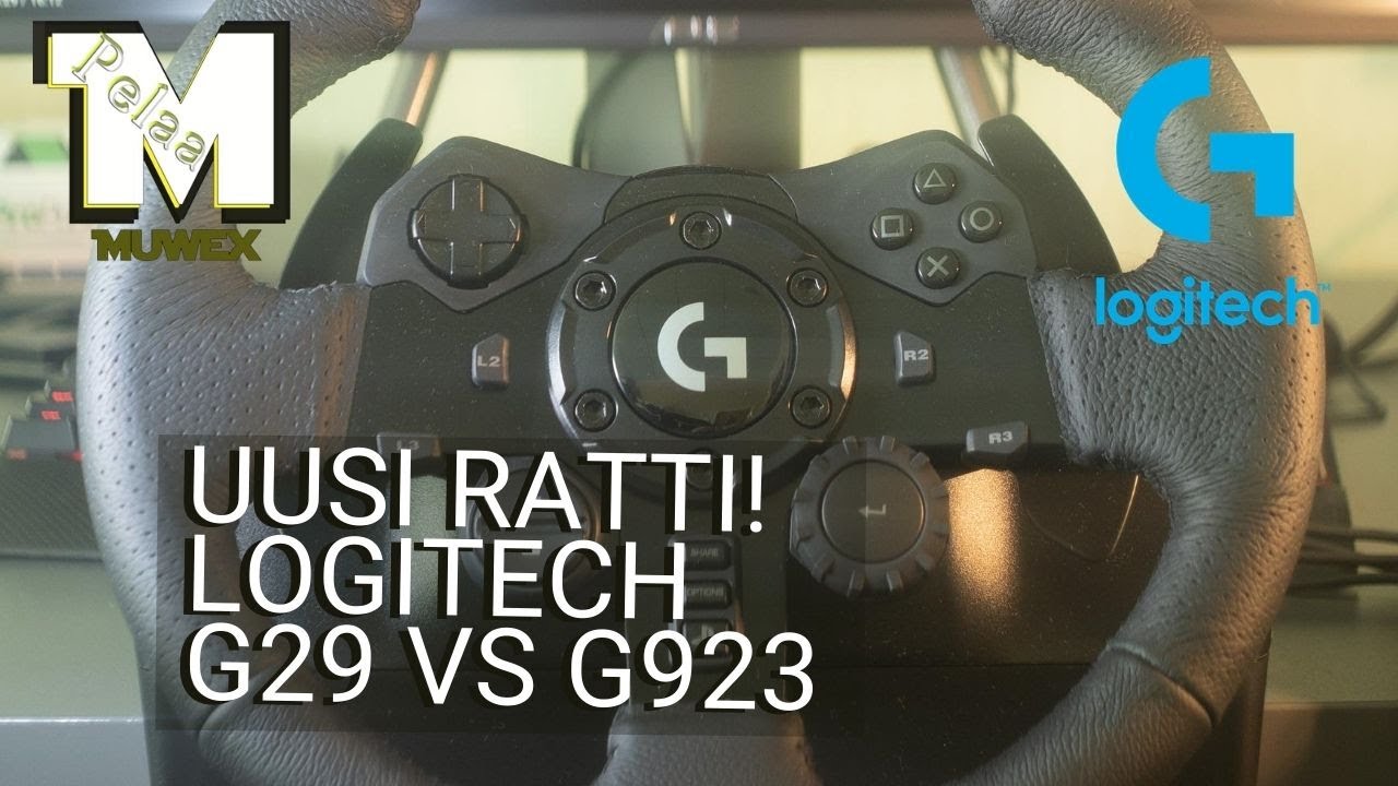 UUSI LOGITECHIN RATTI - G923 - Unboxaus ja ensituntuma