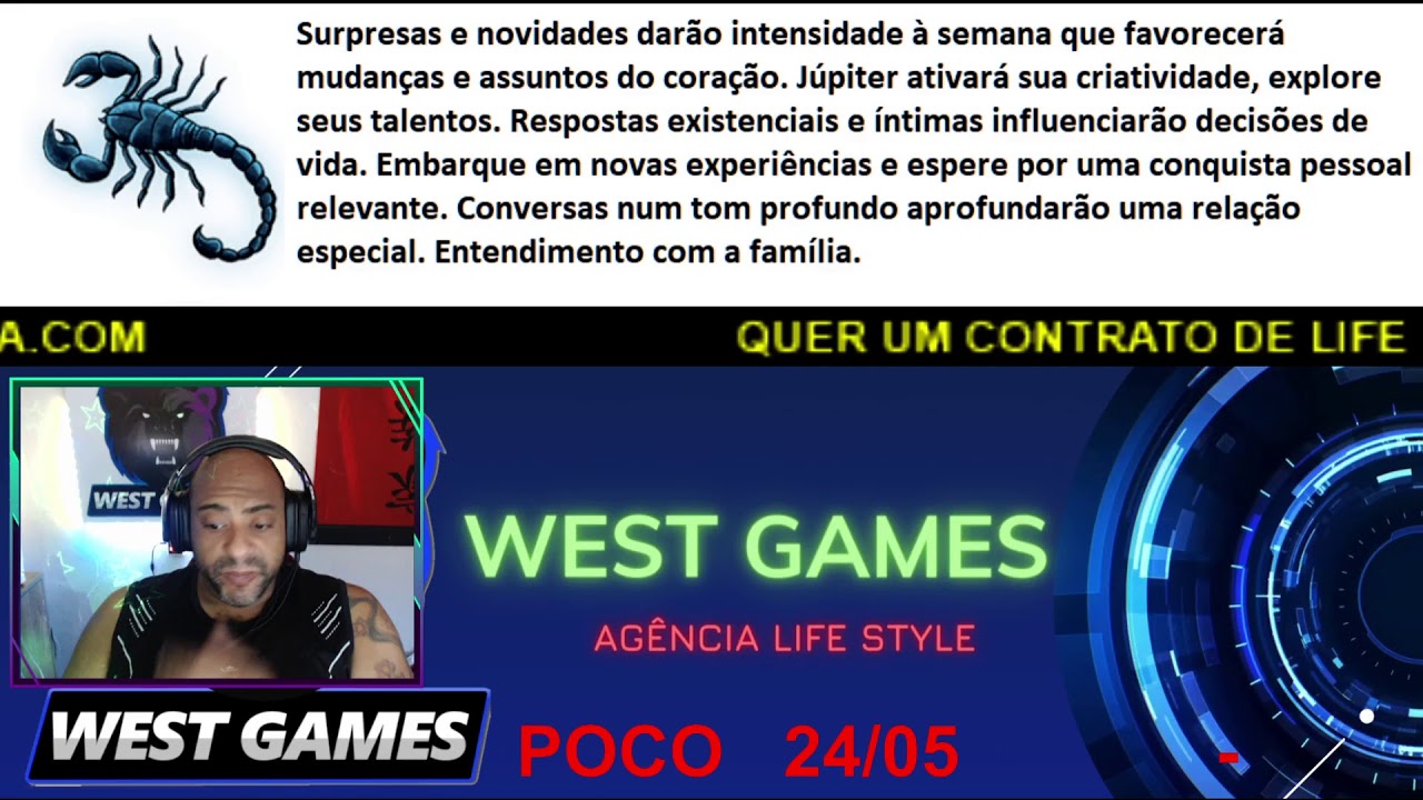 HOR&Oacute;SPOCO 24/05💎WEST GAMES ☘️
