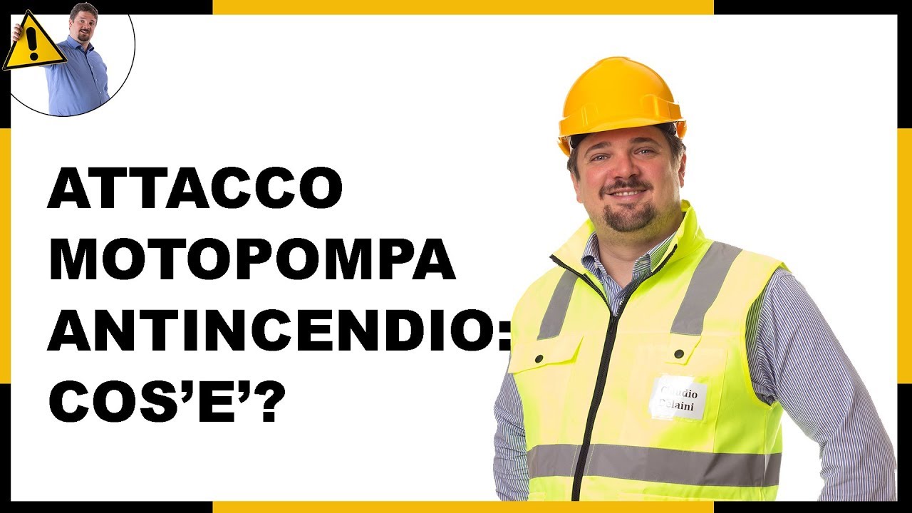 🔝 🏭⛑ Cos’è Attacco Motopompa Antincendio ?