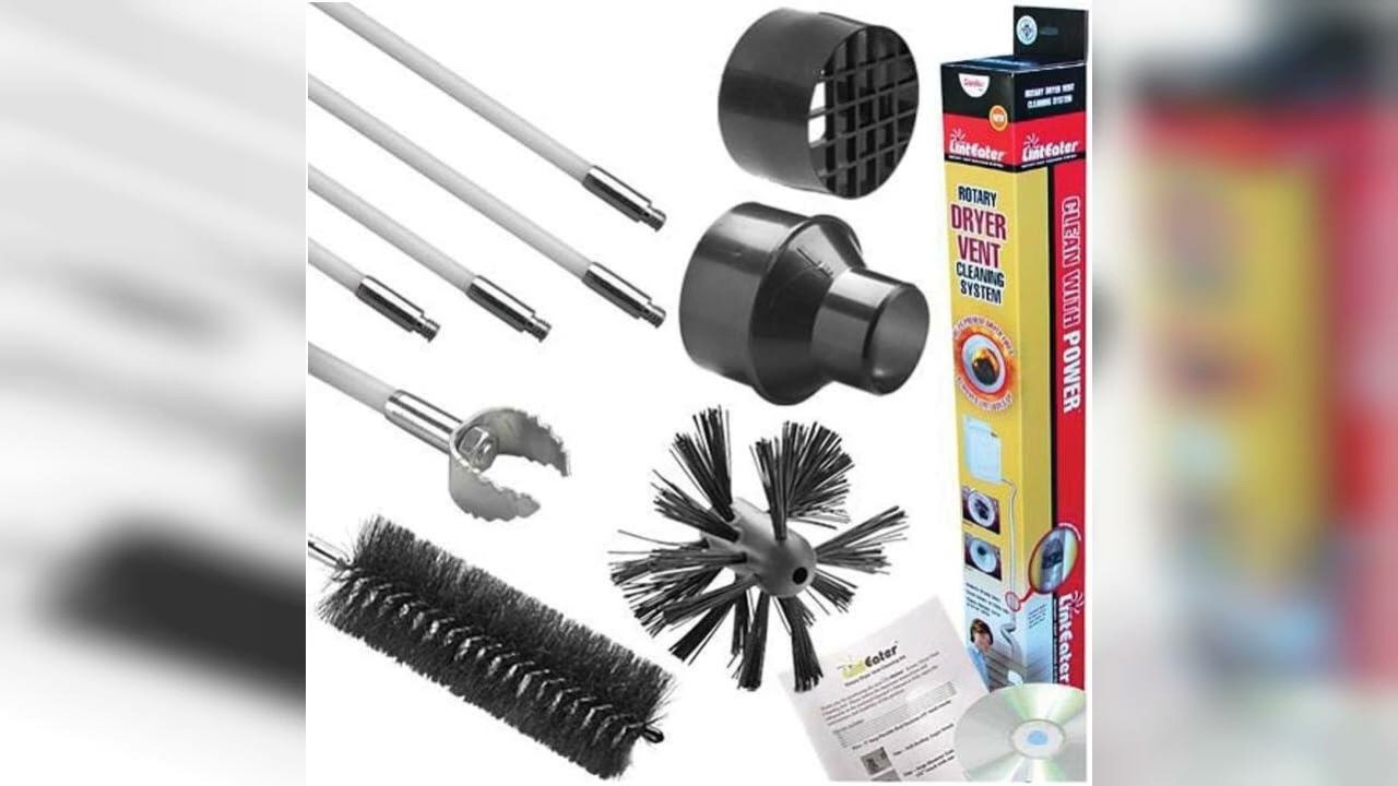 Review: 5GA-RLE202 LintEater Rotary Dryer Vent Cleaning