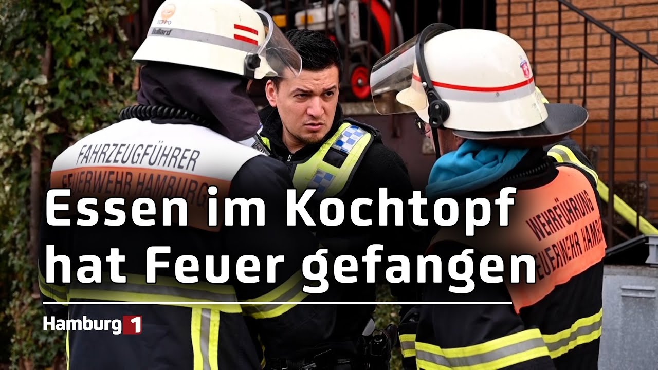 Essen steht in Flammen: Einsatz der Feuerwehr in Curslack