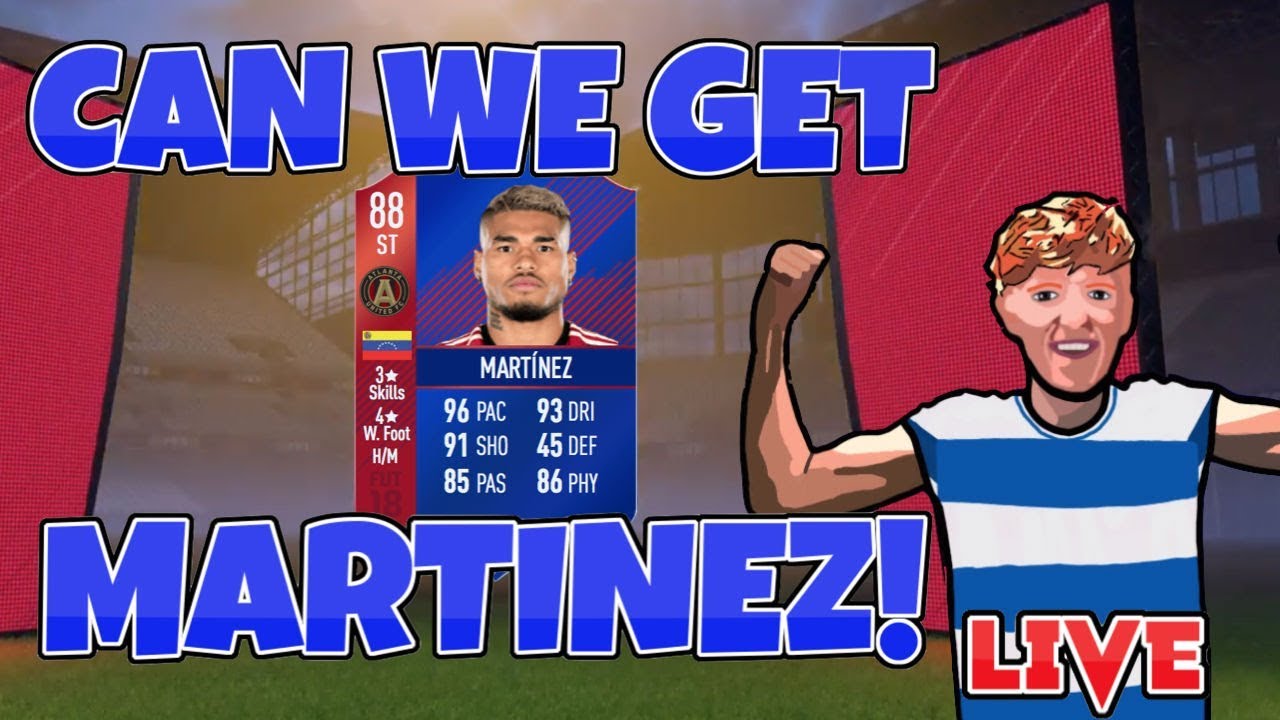 FIFA 18! CAN WE GET RECORD BREAKER MARTINEZ?! (PS4)
