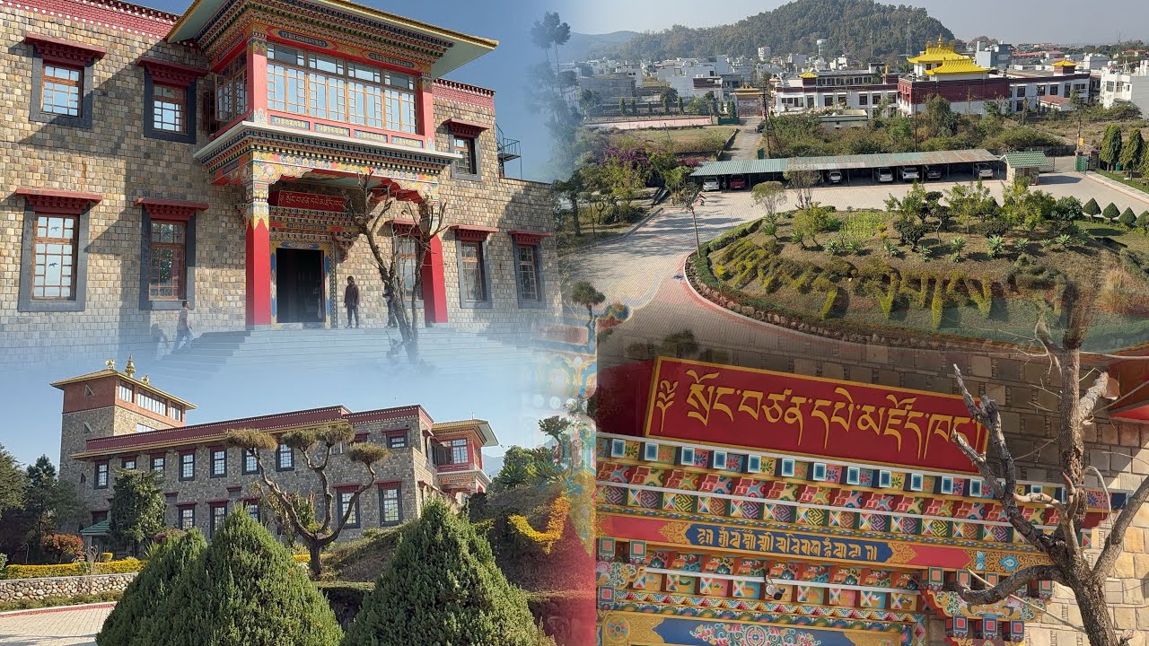Trip to Songtsen Library #beautiful#joyfulmoments#tibetan 