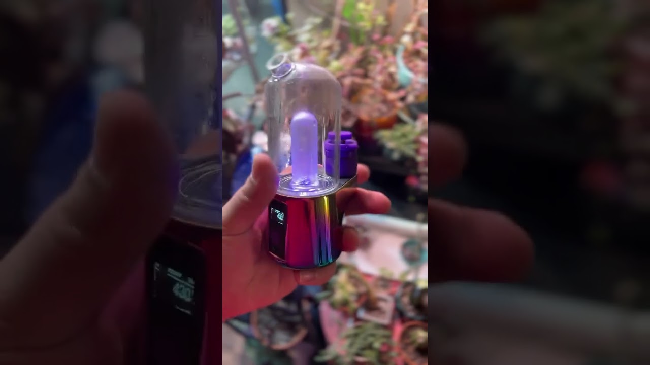 Let your smoke shine bright with rainbow hues #bomberig #review #erig