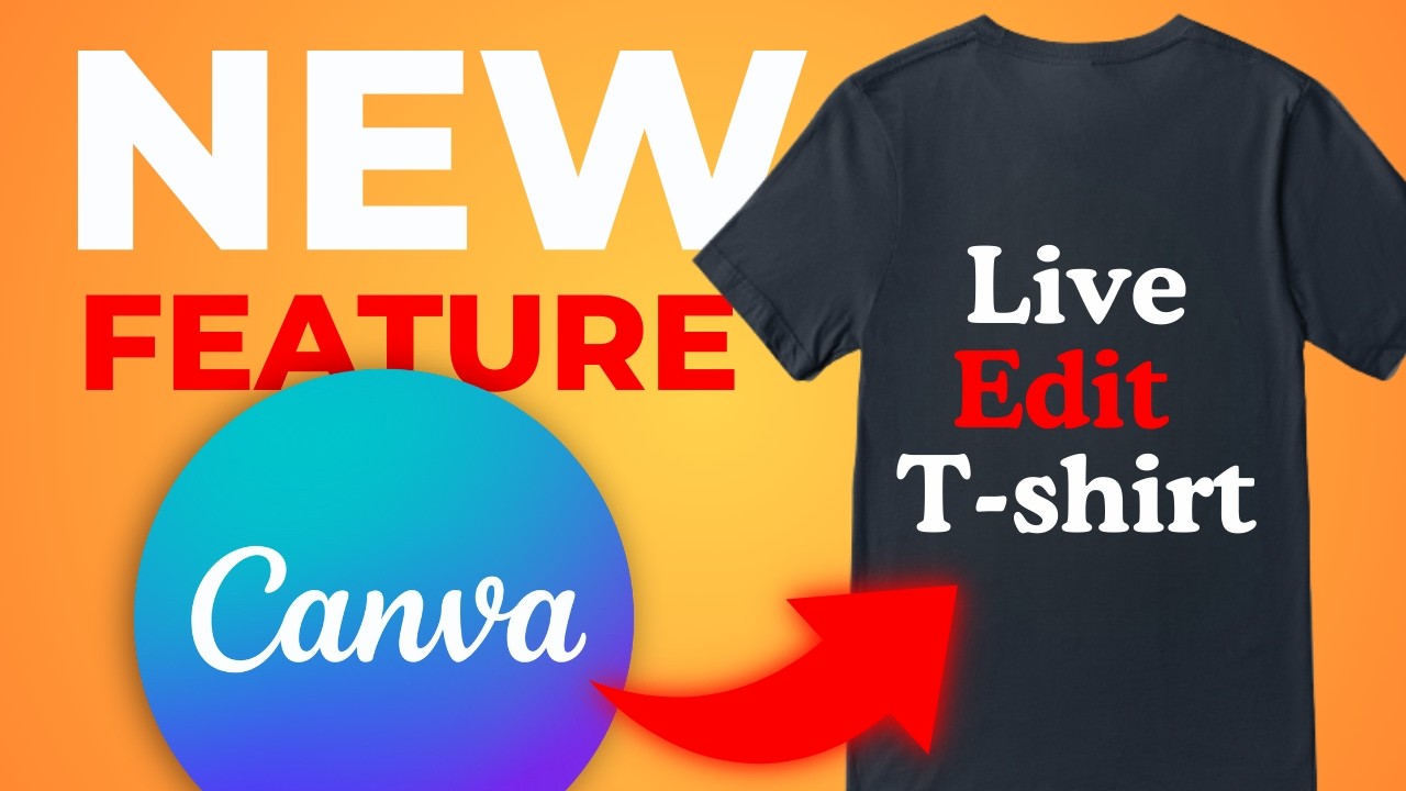 How to Make T-shirt Design in Canva - EASY Tutorial