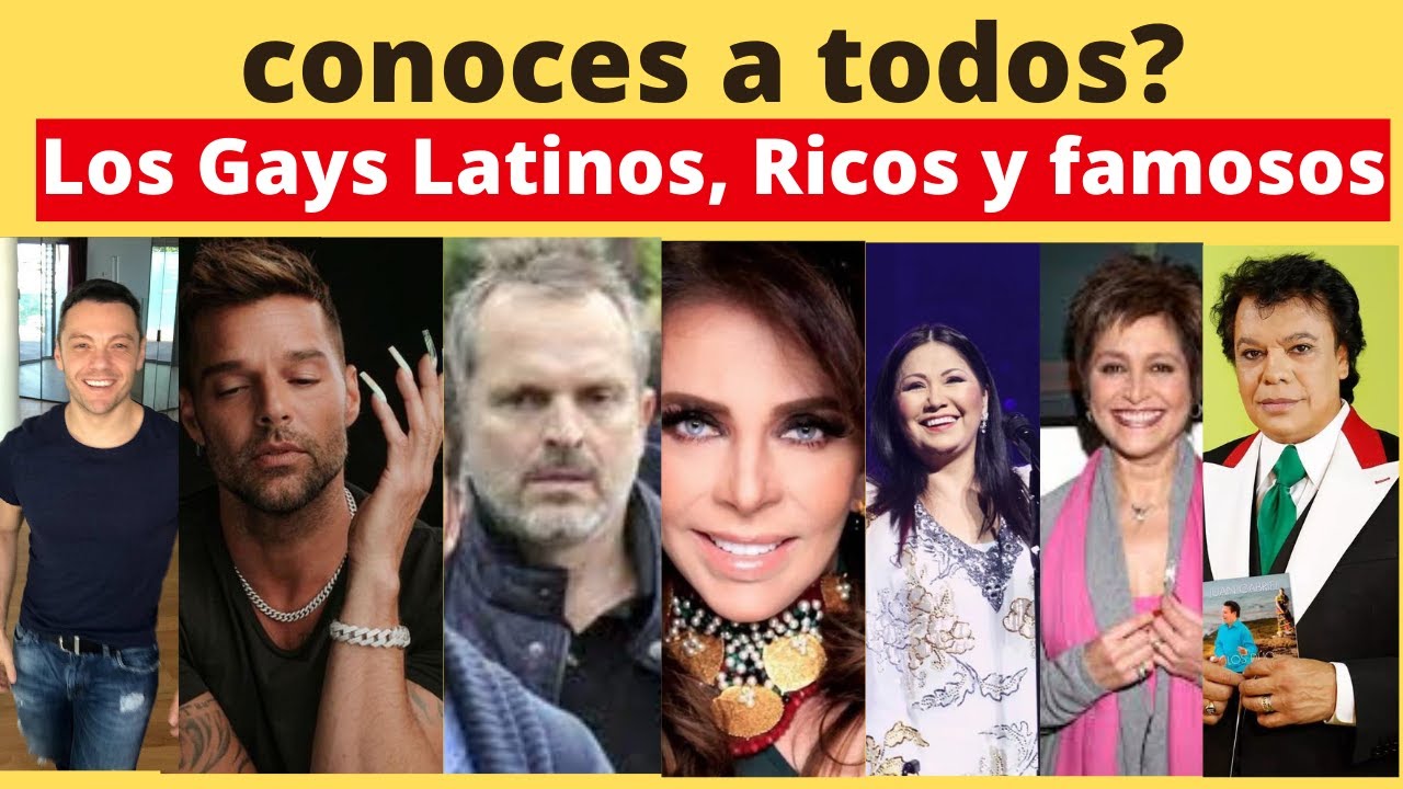 los gays latinos más ricos y famosos