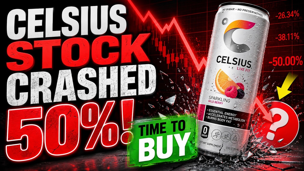 Акции Celsius рухнули на 50%! Время покупать CELH прямо сейчас?