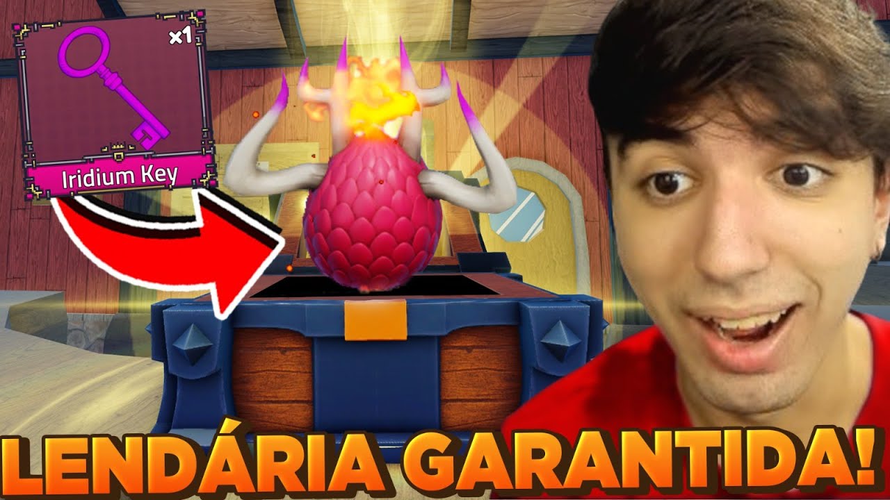 ESSA CHAVE DE IRIDIUM NO KING LEGACY DA UMA FRUTA LENDÁRIA GARANTIDA!