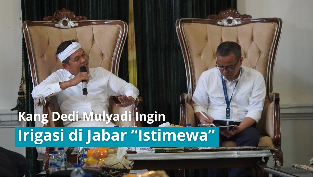Dedi Mulyadi Koordinasi dan Sinkronisasi Anggaran DSDA Jabar