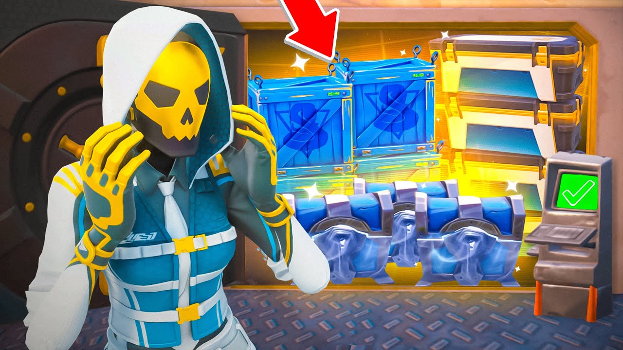 🔥TYLKO LOOT Z SEJFU PILNIE POSZUKIWANYCH CHALLENGE w Fortnite