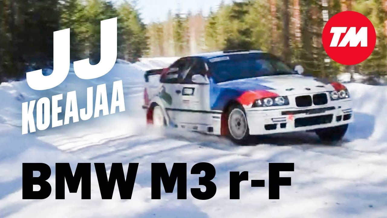 Jyrki Järvilehto koeajaa: BMW M3 r-F