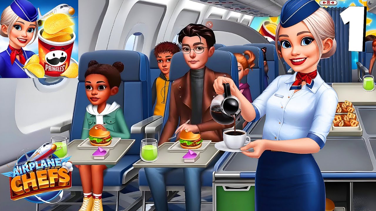 Airplane Chefs [Denver: Niveles 1-15] - Full Gameplay Walkthrough Parte 1 (iOS, Android)