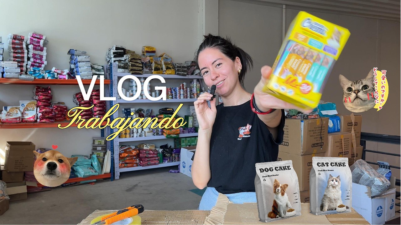Vlog * Un día trabajando conmigo!