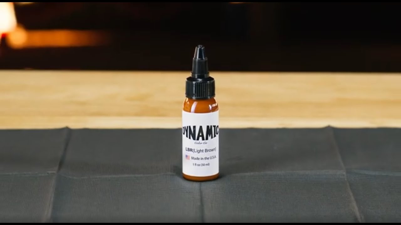 Dynamic Tattoo Ink Light Brown &ndash; Smooth, Natural & Long-Lasting Tattoo Pigment