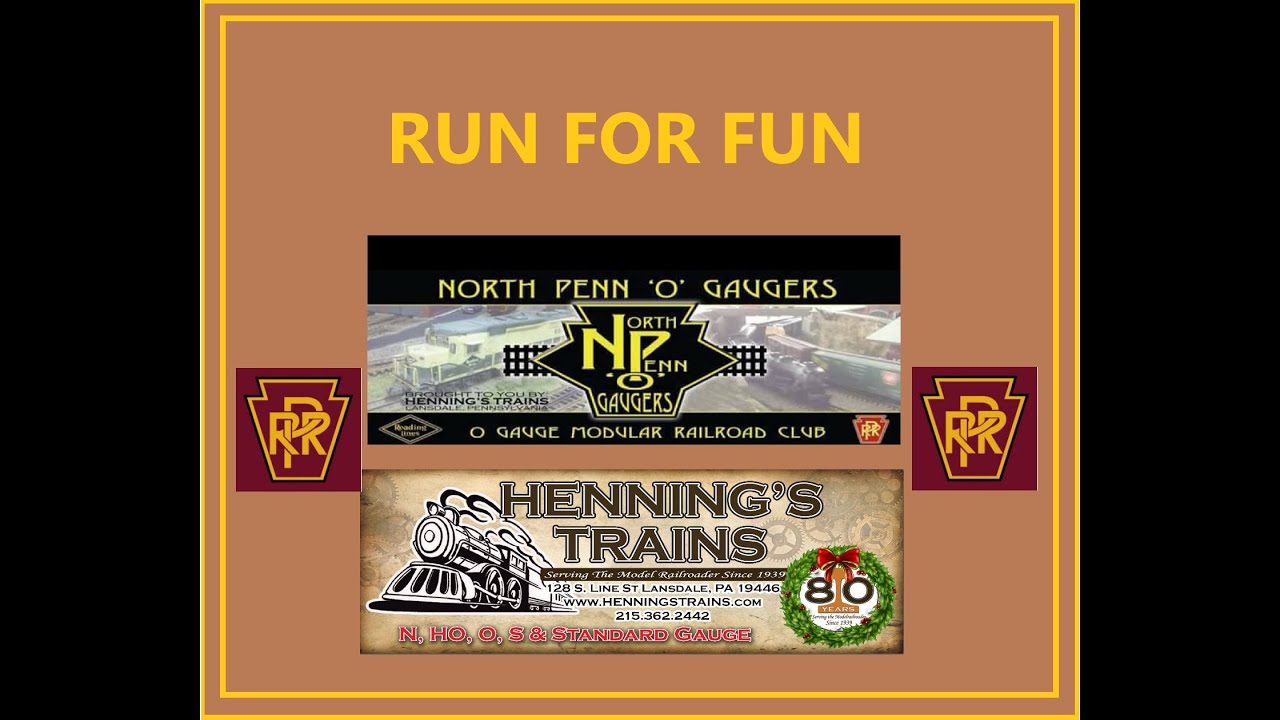 2016 to 2019 4 Years of the Run for Fun O Gauge