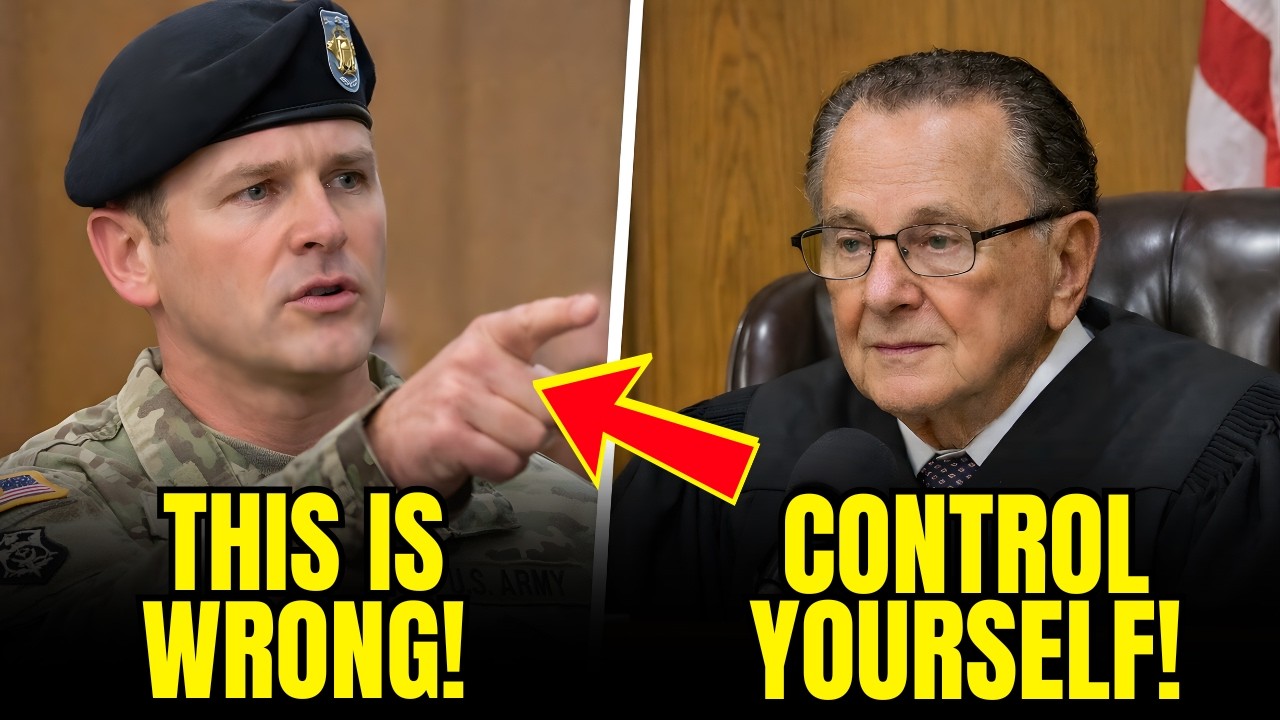 Army Officer Challenges Judge Caprio — Seconds Later Courtroom Goes Silent 2