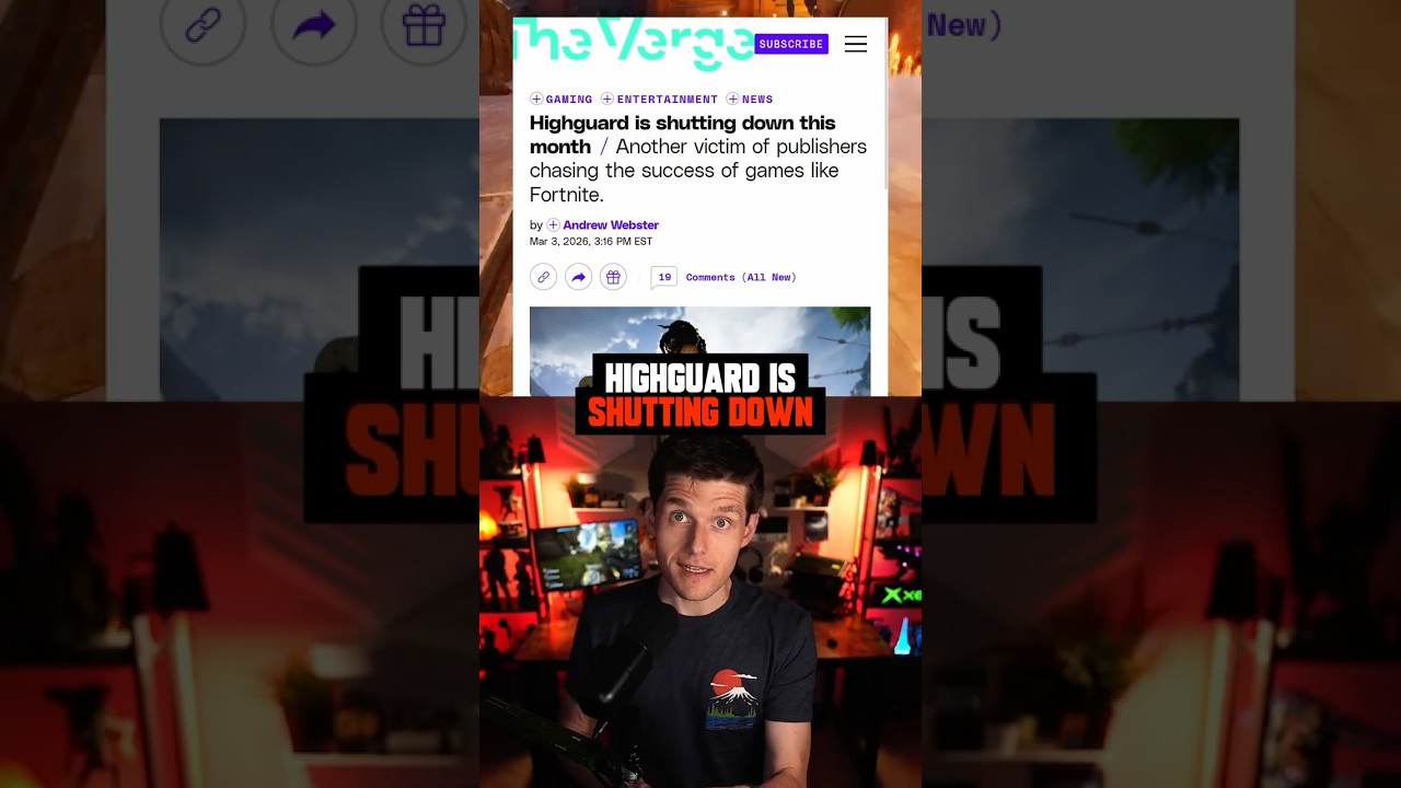 Компания Highguard прекращает свою деятельность.