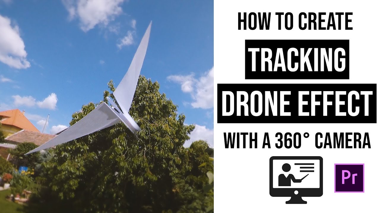STUNNING FILM EFFECT with 360 CAMERA | How to track a paper plane with Insta360 One X ✈️ | Gaba_VR
