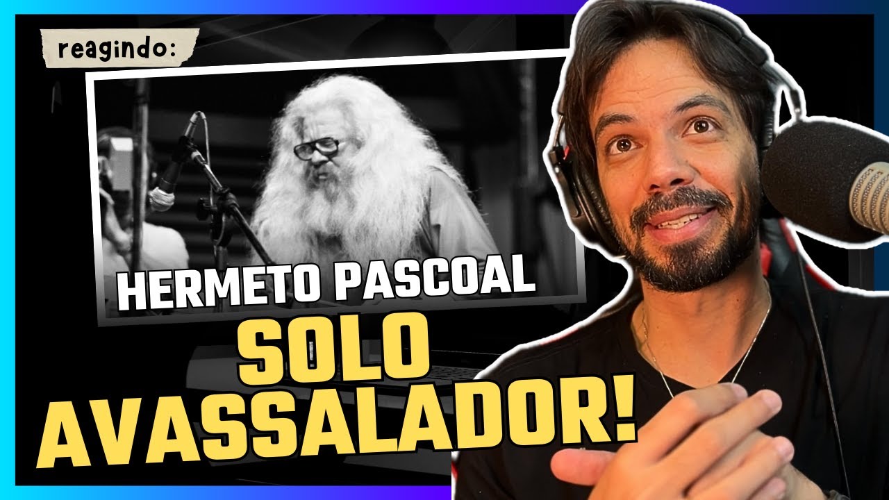 IMPROVISO DE OUTRO MUNDO DO HERMETO! REACT