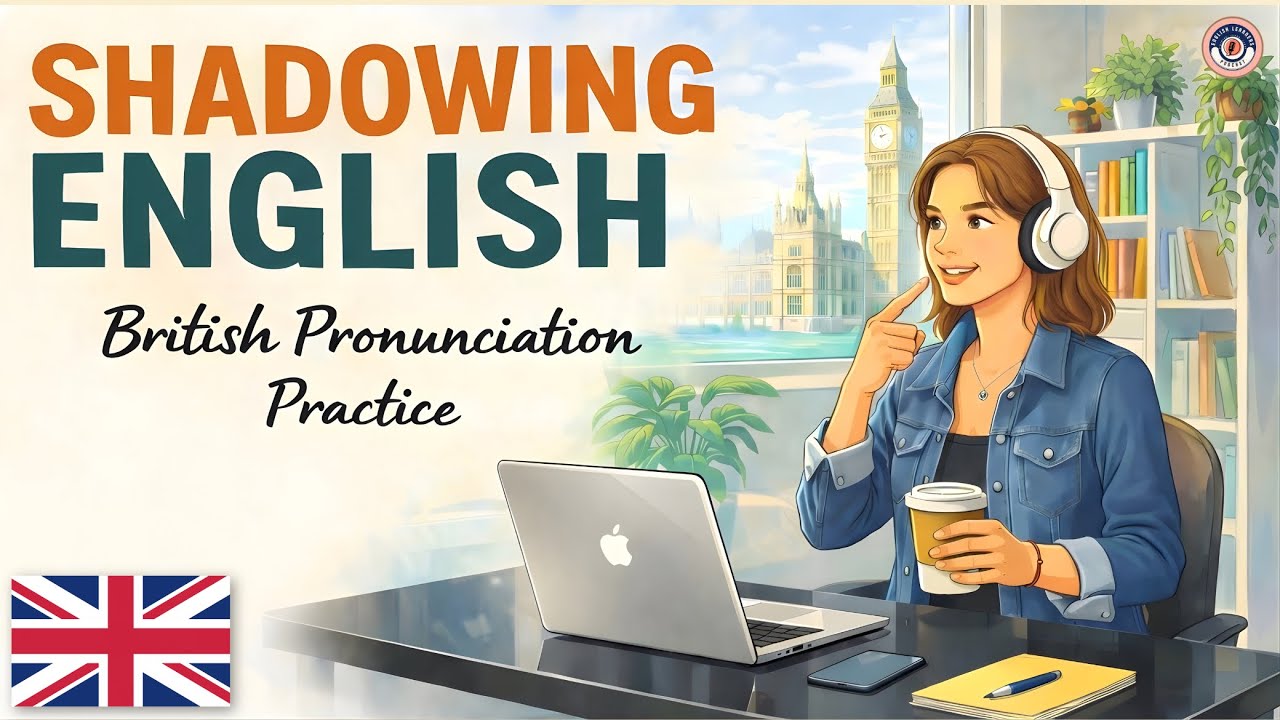 Shadowing English Speaking Practice | Speak Naturally & Confidently | Learn British Pronunciation