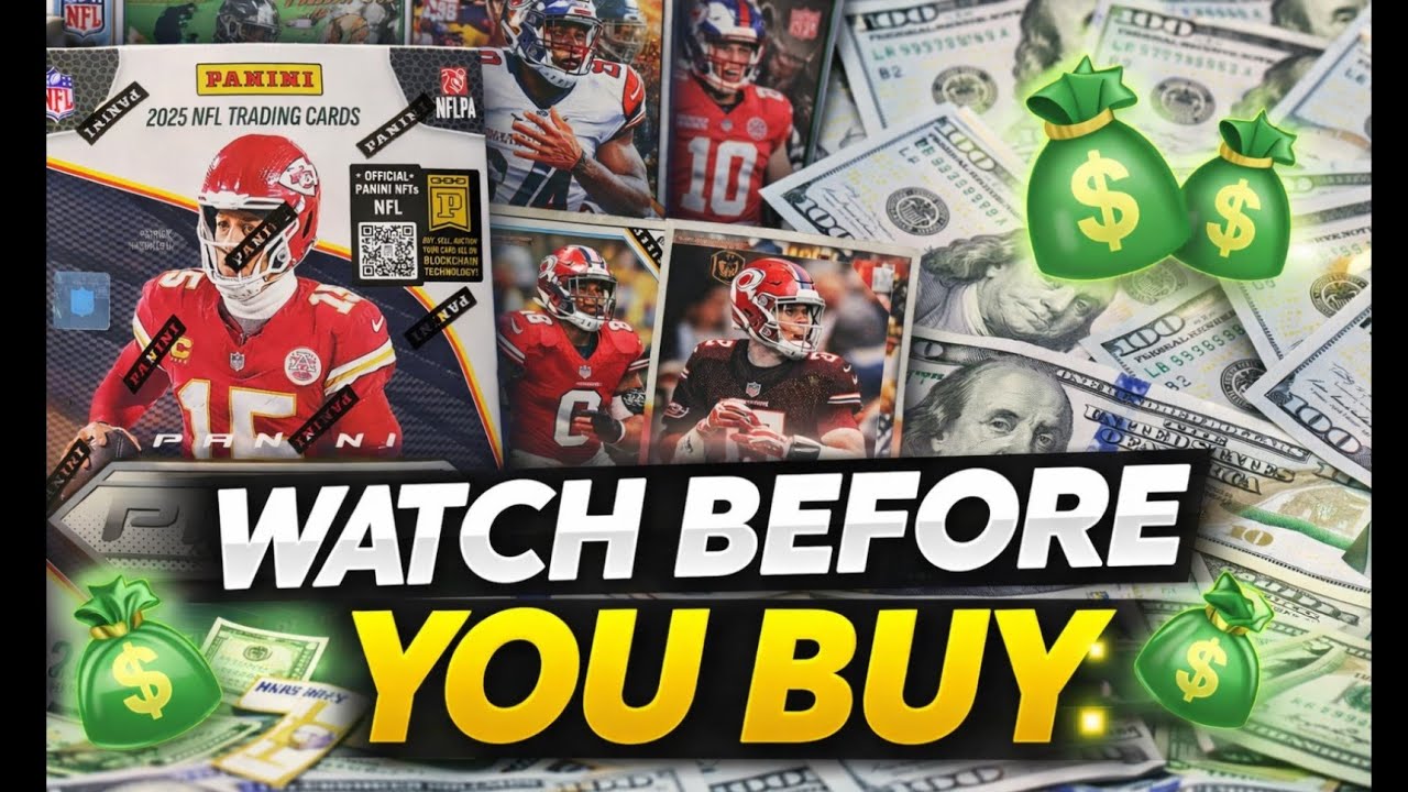 PRIZM FOOTBALL WATCH BEFORE YOU BUY 👁 🧐 🥽 
