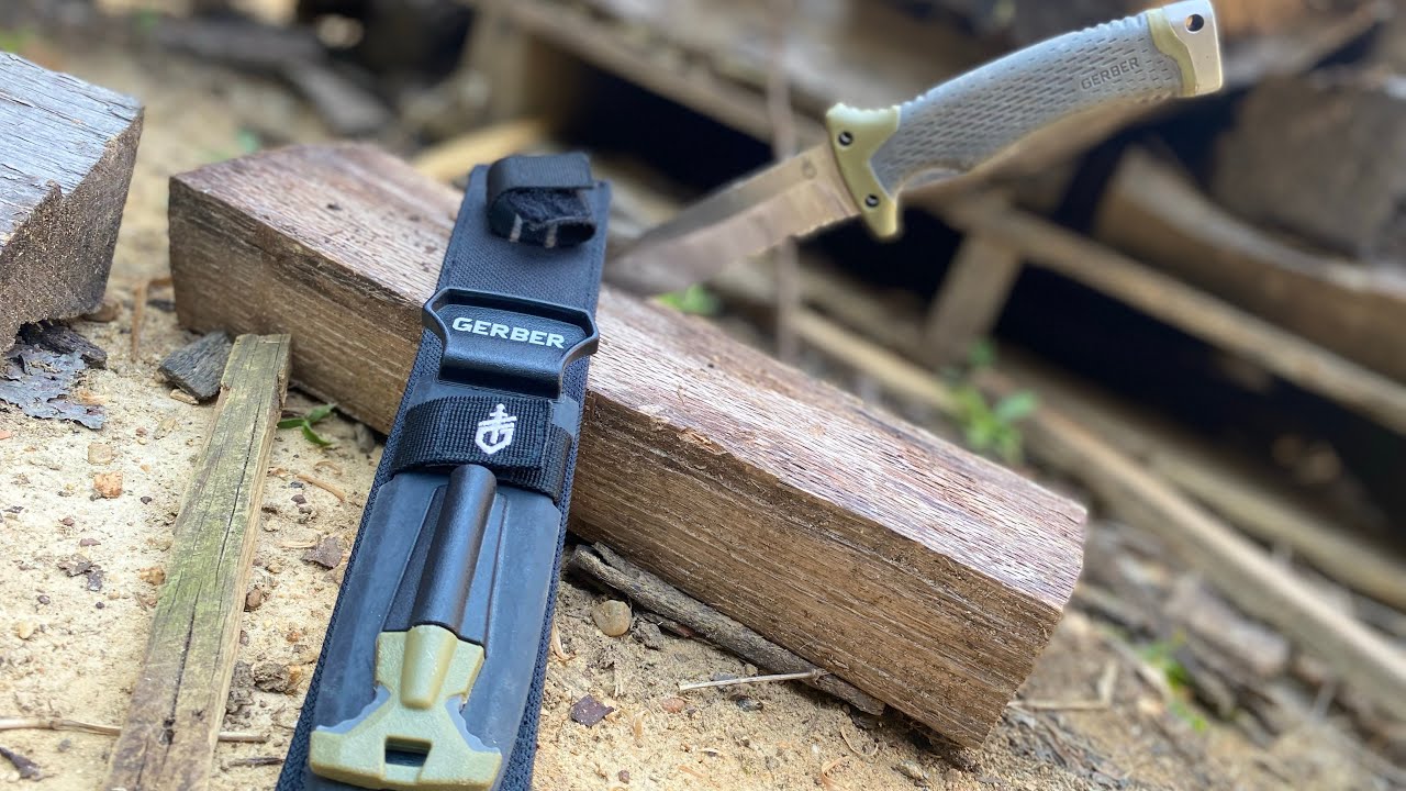 Gerber ultimate survival knife field test