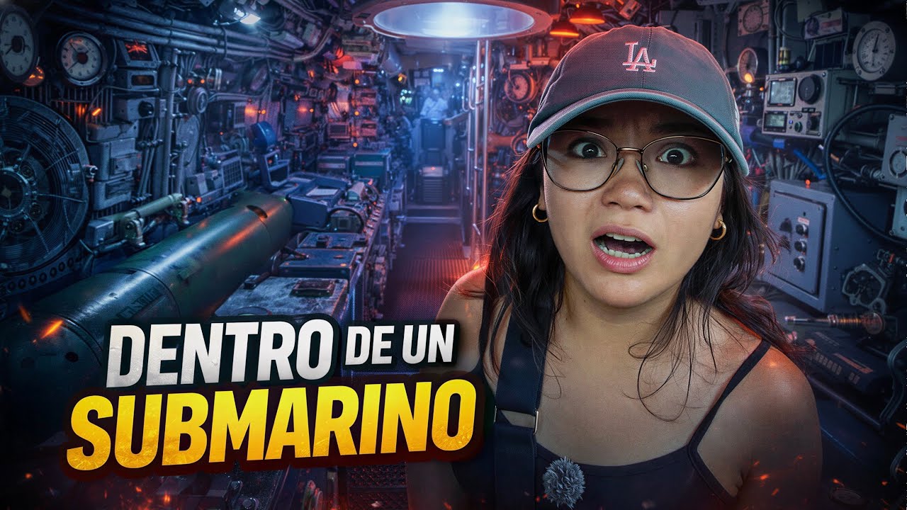 Así es por dentro un submarino de guerra REAL 🇵🇪