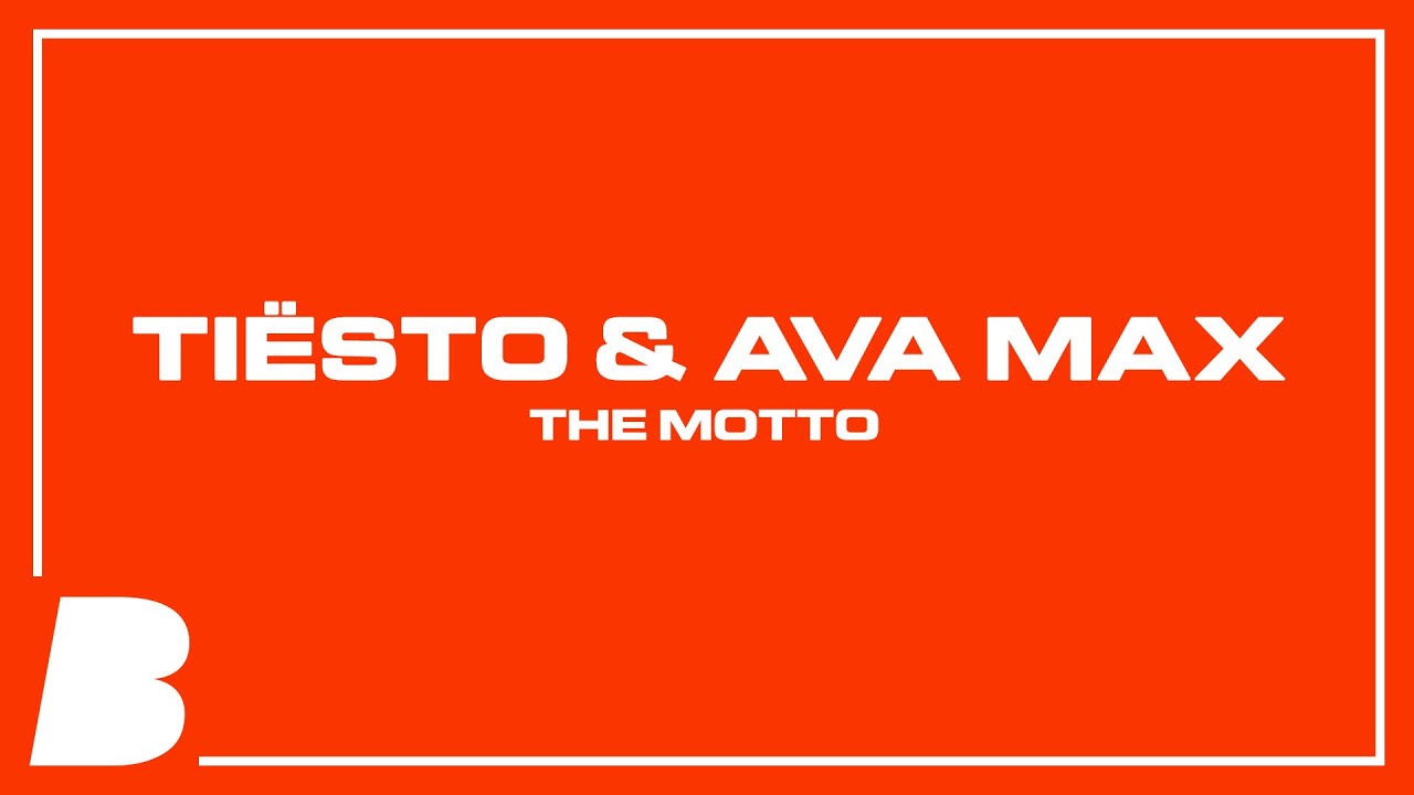 Ti&euml;sto & Ava Max - The Motto