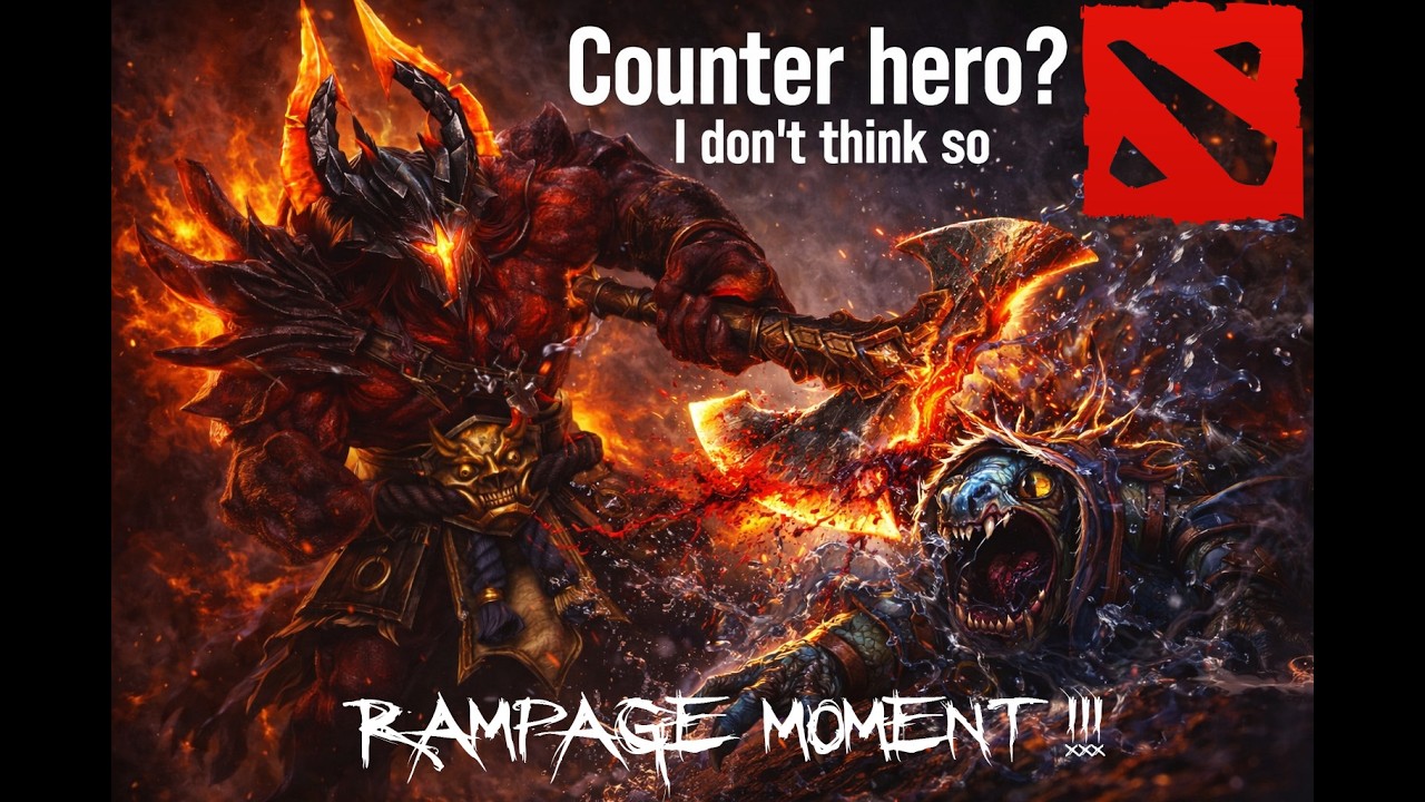 DOTA 2 – How to RAMPAGE with AXE! ( Gas tipis-tipis )