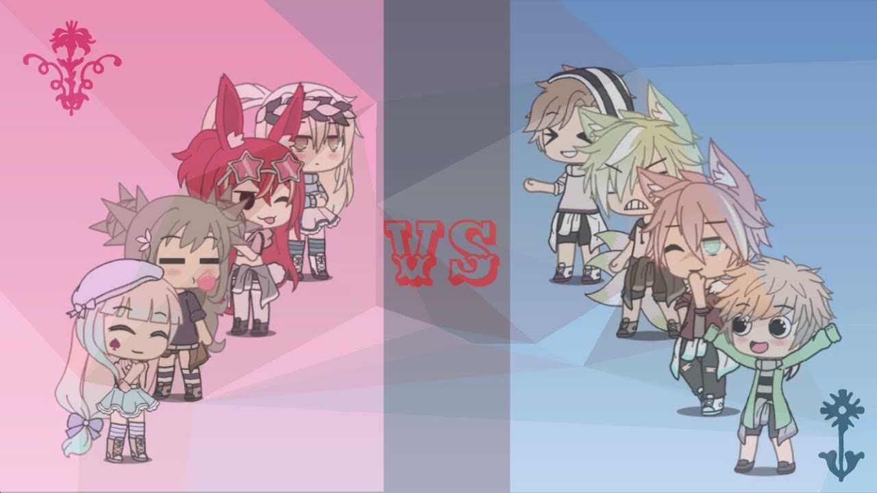 Boys vs Girls Singing Battle || Gacha Life
