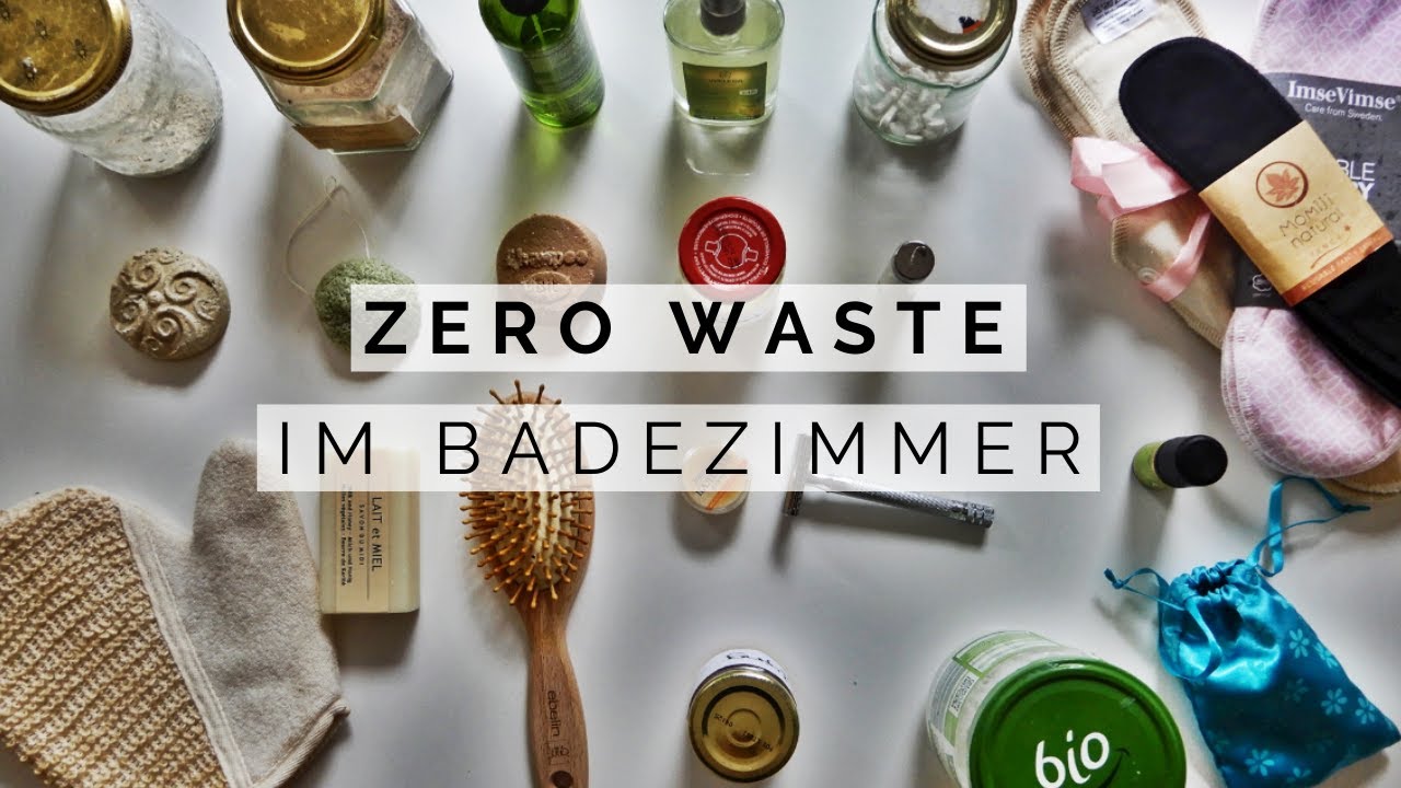 Minimalismus und Zero Waste im Badezimmer I Meine Essentials