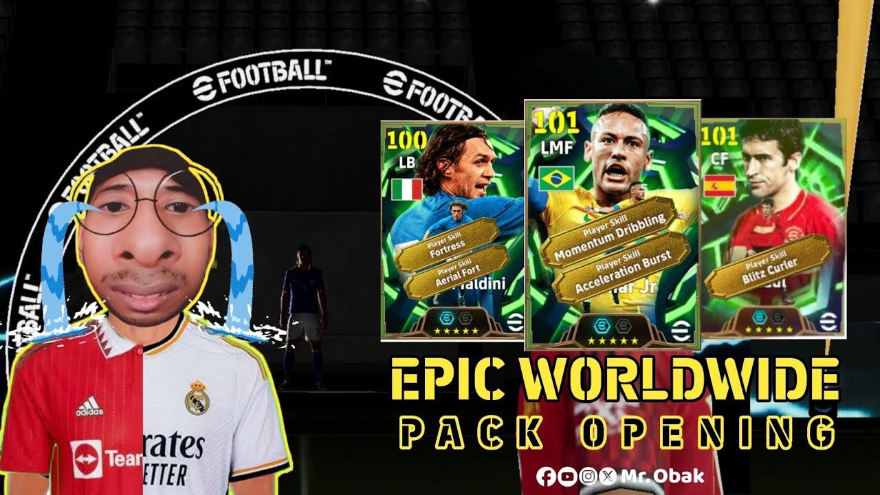 106 NEYMAR 106 MALDINI & 107 RAUL PACK OPENING | eFootball™2026 | Mr. Obak