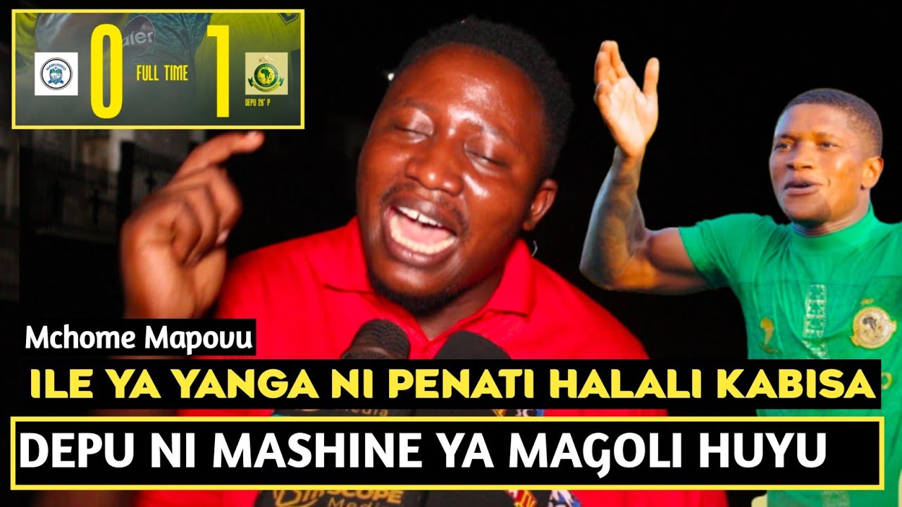 MCHOME MAPOVU APAGAWA USHINDI WA YANGA KWA NAMUNGO/DEPU MASHINE YA MAGOLI/HAWAJACHEZA VIZURI 