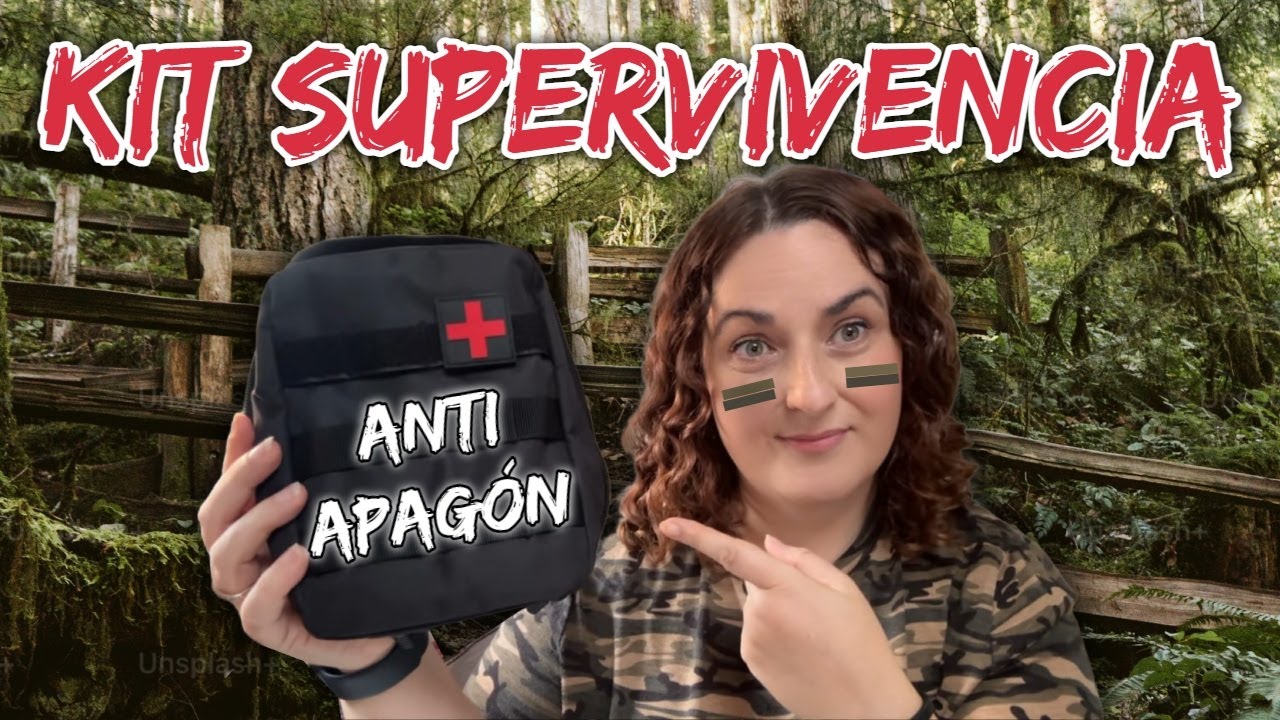 ¿QUÉ HAY DENTRO DE UN KIT DE SUPERVIVENCIA ANTI APAGONES ?🔋TODO LO QUE DEBES TENER O PREPARAR