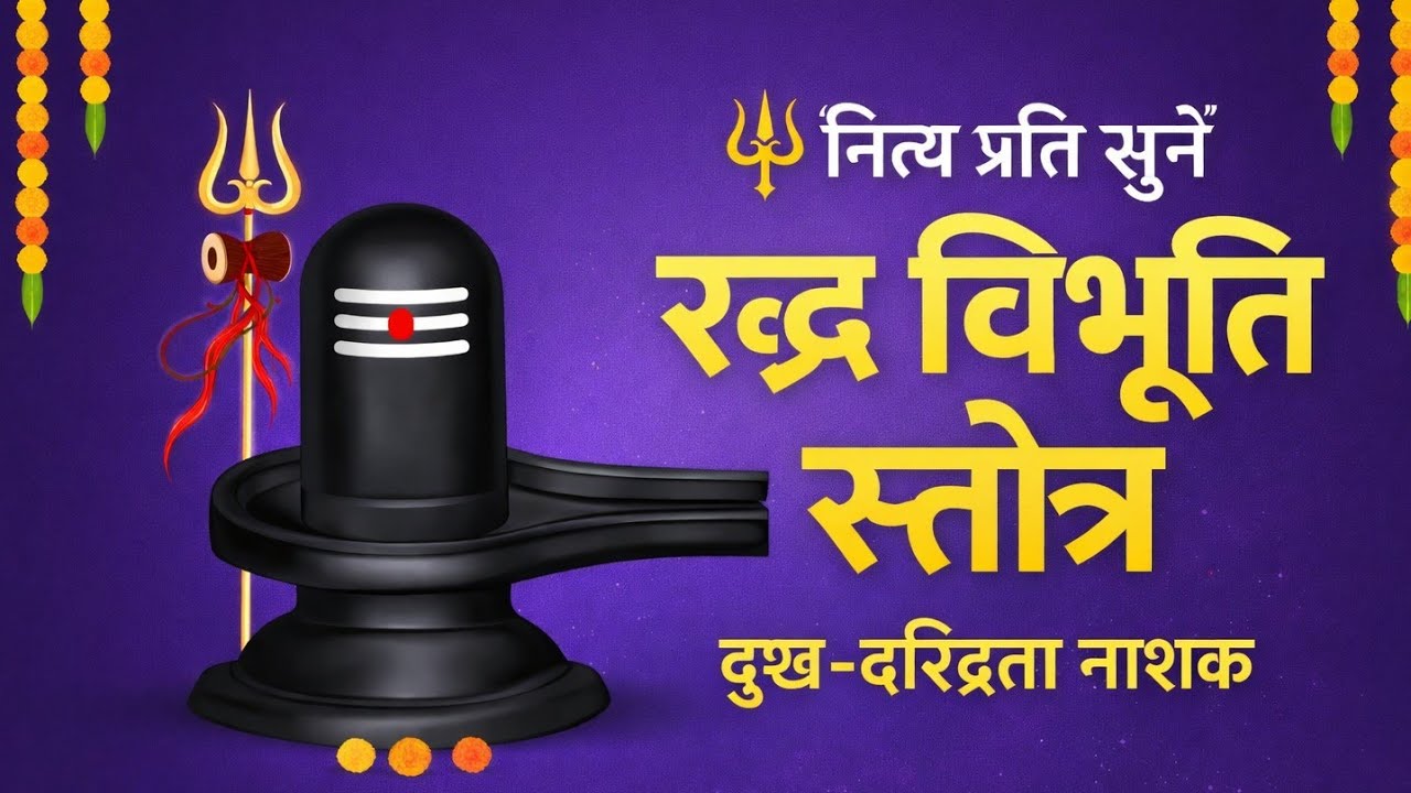 रुद्र विभूति स्तोत्र | Rudra Vibhuti Stotram | शिव कृपा और रक्षा मंत्र