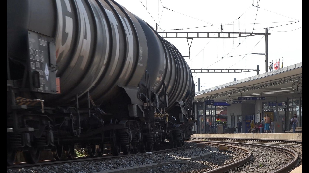 Trains At Wil - Switzerland