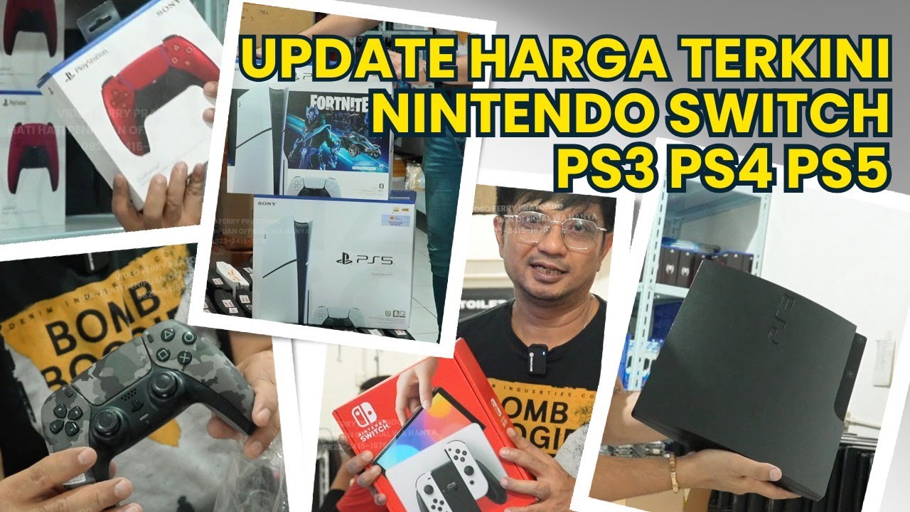 PS4 SLIM CUMAN 2 JUTAAN SAJA, PS5 8 JUTAAN