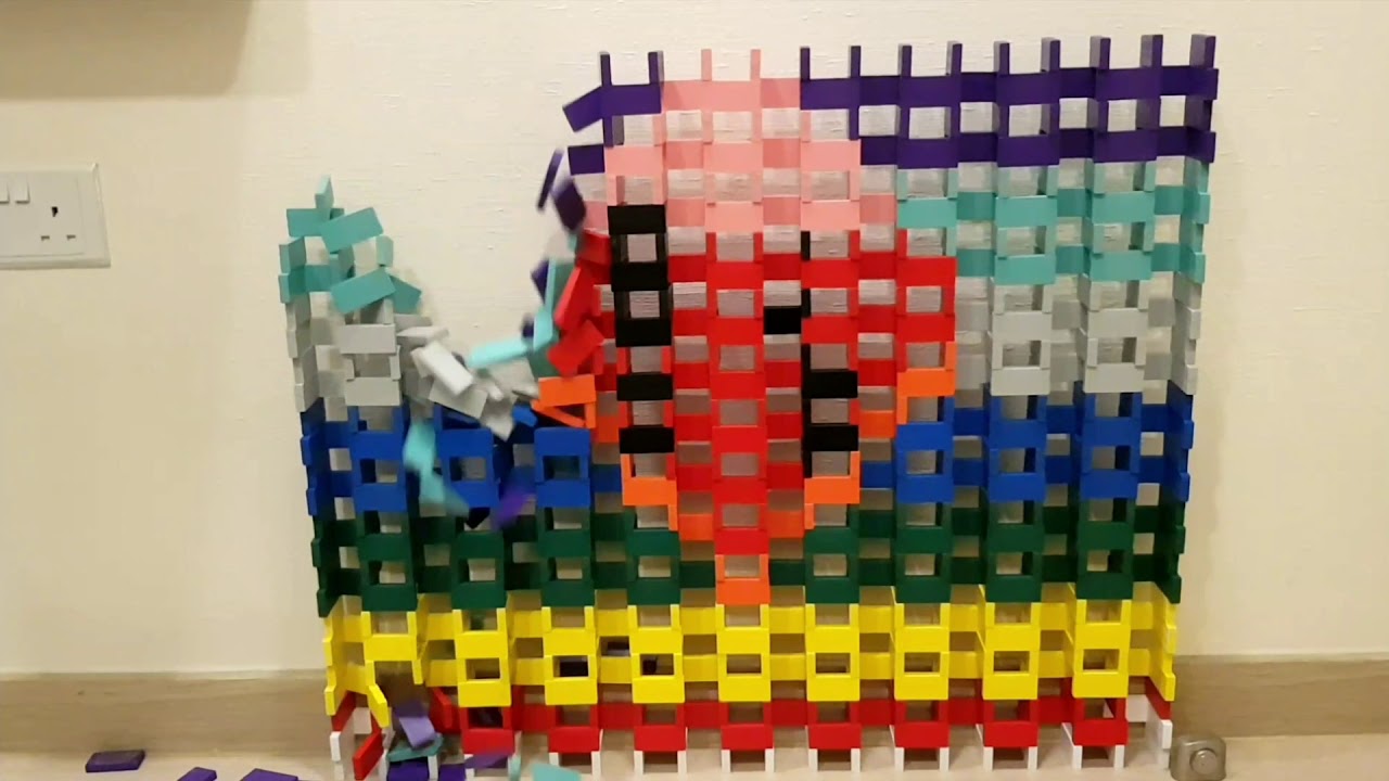 Wishing you a Happy Chinese New Year in dominoes!