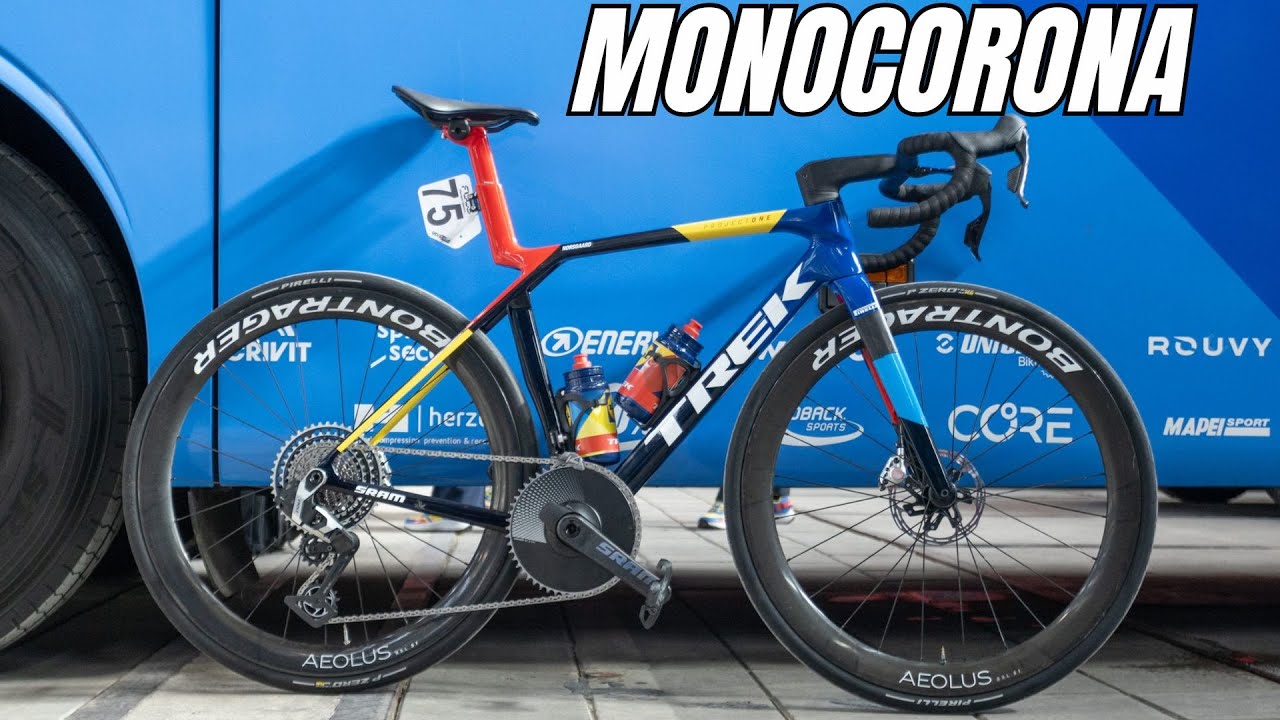Trek Madone Monocorona all'Omloop Het Nieuwsblad