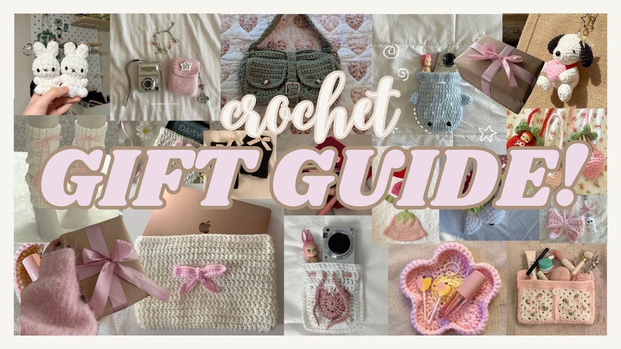 60+ crochet gift ideas ˚˖𓍢ִ໋🧶✧˚🪡.⋆🎀 The ultimate crochet gift guide for 2025 *pinterest inspired*