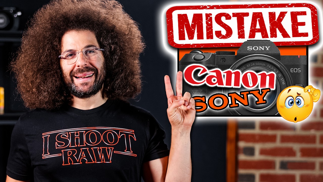 Canon, о чём вы ДУМАЛИ?! А вот Sony...