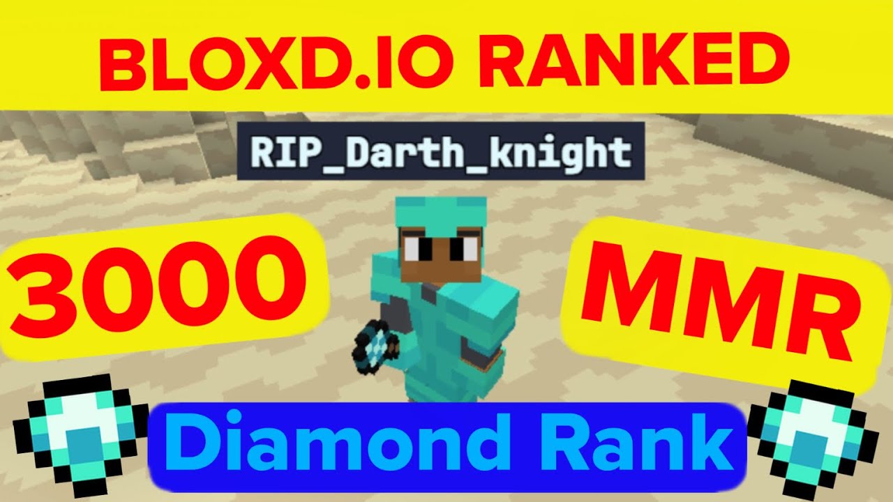 I Got DIAMOND Rank in Bloxd.io’s RANKED Game mode! (Build fight) 