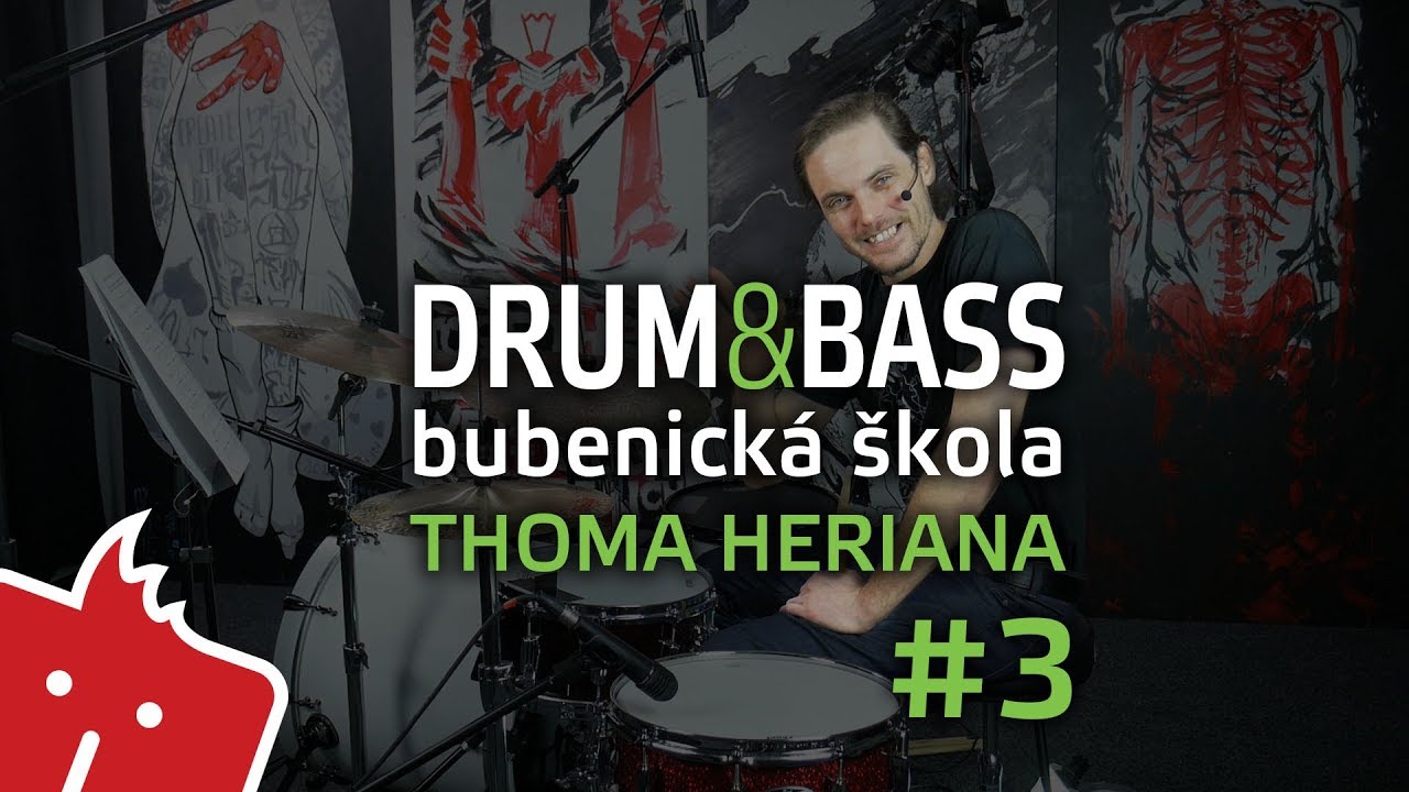 Thom Herian DnB bubenická škola #3: Aplikace a ghost noty