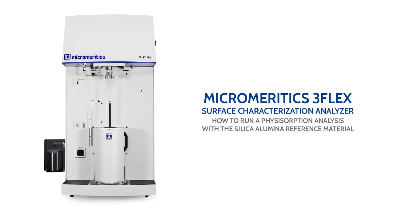 3Flex -   Physisorption Analysis with Silica Alumina