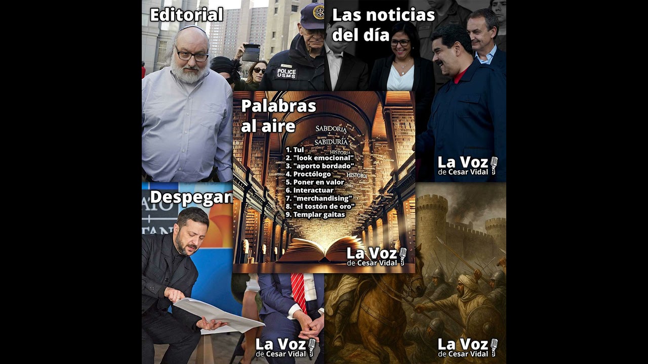 Programa Completo de La Voz de C&eacute;sar Vidal - 24/11/25