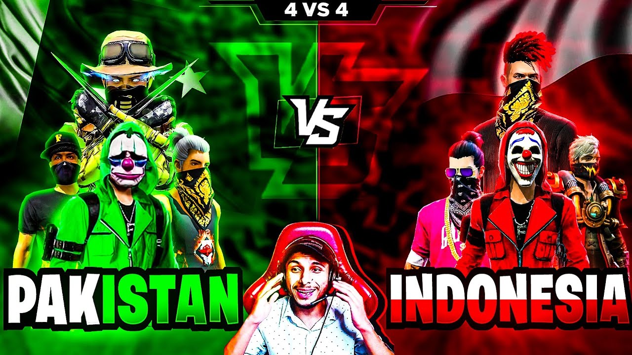 PAKISTAN🇵🇰 VS INDONESIA🇮🇩 || 4vs4 TOURNAMENT MATCH👽🔥||@NonstopGaming_ REACTION😱🔥