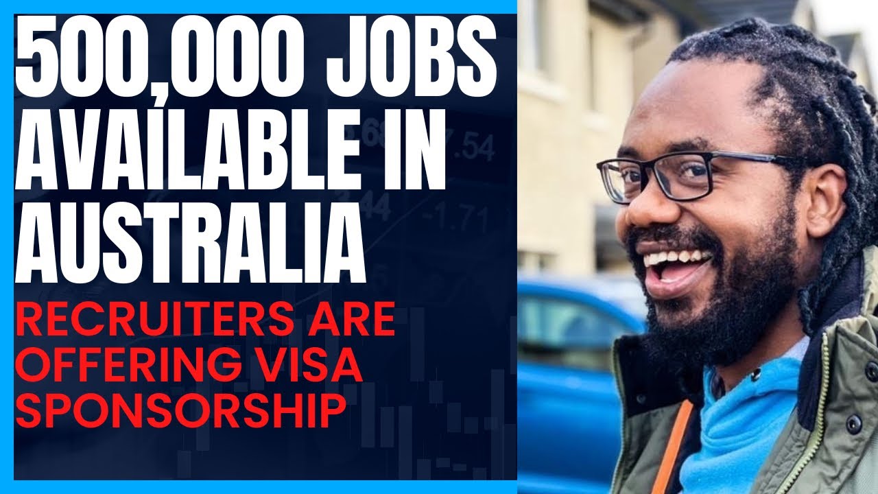 Workers NEEDED in AUSTRALIA || 500,000 JOBS AVAILABLE in Australia || Visa Sponsorship